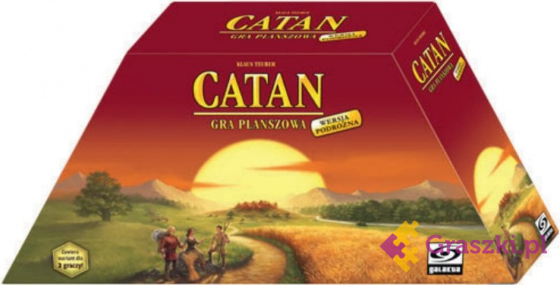 Catan - Wersja Podróżna | Galakta // darmowa dostawa od 249.99 zł // wysyłka do 24 godzin! // odbiór osobisty w Opolu